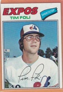 1977 Topps Baseball Tim Foli #76 Expos EX/EXMT *90812 - Bild 1 von 1