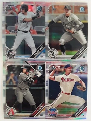 2019 Bowman Draft - REFRACTOR chrome singles - Image 1 of 2