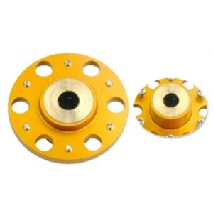 Microheli Aluminum Auto-Rotation Hub (GOLD) (For MH-2SRX267/X) - Picture 1 of 1