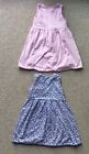 2 X Summer Dresses From M&S Age 2-3 Years VGC