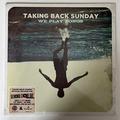 TAKING BACK SUNDAY "We Play Songs" Limited Edition Record Store Day BLK Vinyl LP - Image 1 of 3