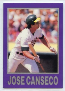1990-91 STATZ Big League Stars - #NNO - Jose Canseco - Oakland A's - Imagen 1 de 1