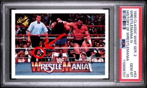 Donald Trump Ringside 1990 Classic WWF Wrestlemania IV #63 PSA 10 Cert 110886701 - Picture 1 of 5