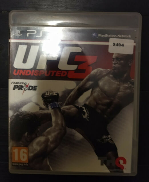 Jogo ps3 UFC funcionando