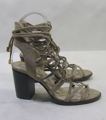 Zapatos con cordones Cape Robbin i 4" tacón bloque punta abierta para mujer talla 9 Foto 1 de 4