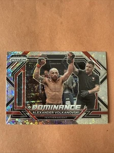 Alexander Volkanovski 2023 Prizm UFC Dominance Silver Undercard Disco Prizm #16 - Picture 1 of 2