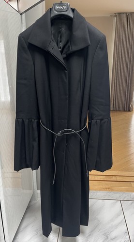 Giacca Gucci GG Cappotto Duster Taglia 44 Lana Sfoderata