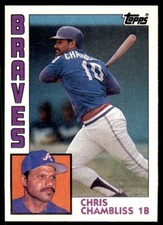 1984 Topps Chris Chambliss A Baseball Cards #50