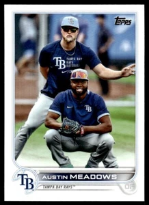 2022 Topps 1st Edition Austin Meadows Tampa Bay Rays #152 R24 - Picture 1 of 2