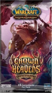 Warcraft * Crown of the Heavens * Booster Pack New Sealed WOW Hippogryph Loot? - Picture 1 of 2