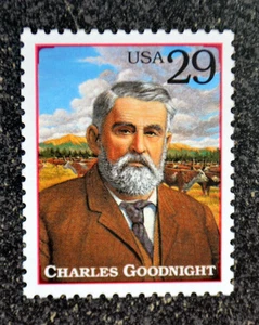 1994USA #2869l 29c Legends of the West - Charles Goodnight Mint NH texas ranger - Picture 1 of 2