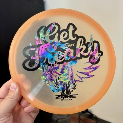 Discraft Glo Z Flex Get Freaky Zone Misprint [170-172g] - Image 1 of 3
