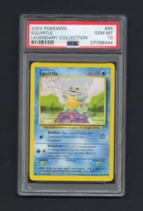 PSA 10 Squirtle 95/110 Legendary Collection 2002 English Pokemon - Picture 1 of 2