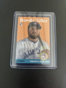 Rowdy Tellez #/175 RC Rookie #34 Topps 2019 Toronto Blue Jays - Picture 1 of 2
