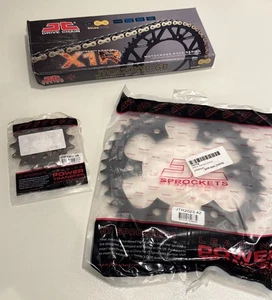 Royal Enfield Classic & Meteor 350 Sprocket & Chain Kit 42T 15T JT Sprockets - Picture 1 of 7