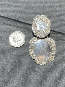 Vintage Sterling Silber Anhänger T. FORE graviert 2" 12g - Bild 1 von 4