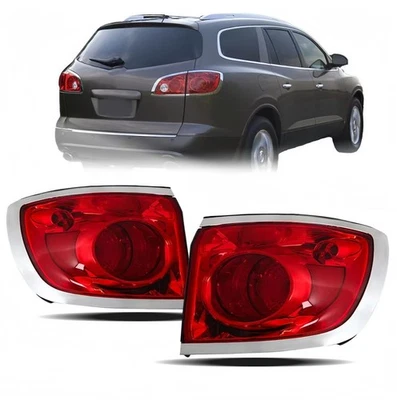 For 2008-2012 Buick Enclave Halogen Tail Lights Brake Lamp Left+Right Pair Outer - Image 1 of 4