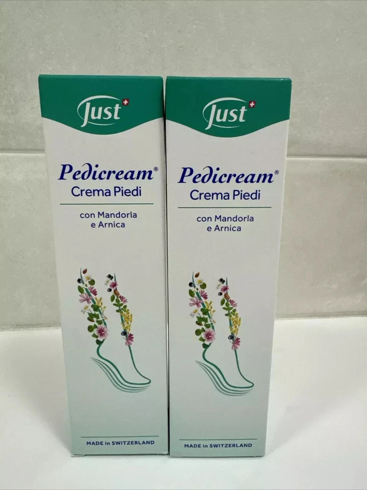 SET 2 PEZZI Crema Piedi Just Pedicream  100ml  - Idratante Ed Emolliente - Immagine 1 di 1