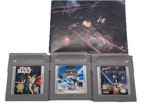 Star Wars, The Empire Strike Back & Return Of The Jedi Game Boy Lot Konvolut - Bild 1 von 4