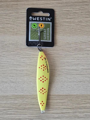 Westin Great Heron 32g Inflamed Meerforellenblinker, Meerforellenköder (11 v 12) - Bild 1 von 2