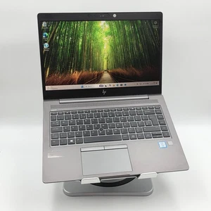 HP ZBook 14U G5 14" 120Hz Laptop Intel i7 16GB 256GB SSD AMD WX GPU Windows 11 - Picture 1 of 7