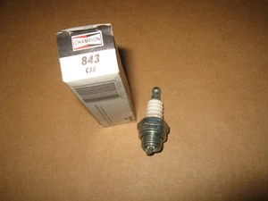 Champion 843 CJ8 Nickel Spark Plug, Made in USA, New Old Stock 1992 - Picture 1 of 3