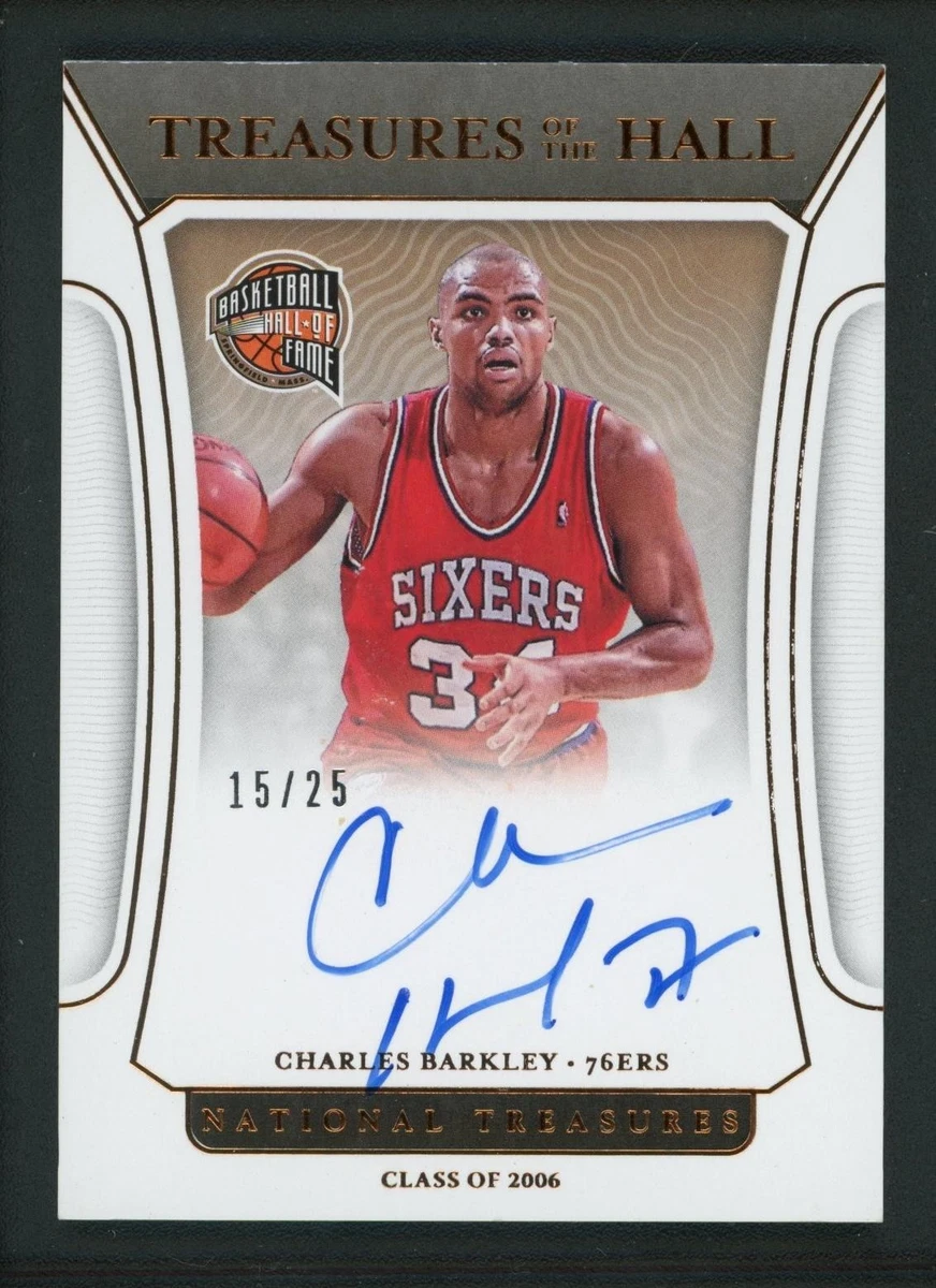 Charles Barkley Basketball Original Autographed Sports Trading