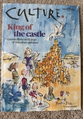 THE SUNDAY TIMES CULTURE MAGAZINE 13th July 2025 13/7/25 Quentin Blake - Image 1 of 2