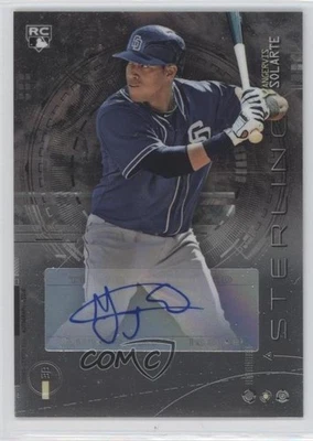 2014 Bowman Sterling Rookie Auto Yangervis Solarte #BSRA-YS Auto RC - Image 1 of 2