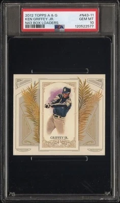 KEN GRIFFEY JR. 2012 Topps A & G N43 BOX LOADERS #N43-11 PSA 10 GM MT HOF C: 577 - Image 1 of 2