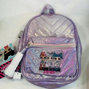 Niñas LOL Sorpresa! Mini Mochila 9" Rosa Brillante Pista de Baile Divas - Imagen 1 de 5