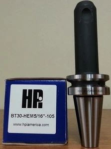 Soporte de fresa de extremo HPI Pioneer BT30 5/16" 4,13" refrigerante a través **NUEVO** - Imagen 1 de 1