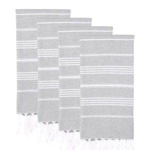 Turkish Beach Towel Set of 4 (38" x 71") | 100% Cotton Extra Large Turkish Towel - Picture 1 of 247