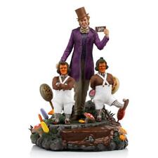 Willy Wonka Y The Chocolate Factory Arte Scale 1/10 Deluxe Estatua IRON STUDIOS