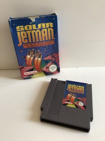 Jeu vid&eacute;o Jouet Vintage NES  Nintendo  Solar Jetman  la chasse au vaisseau d'or