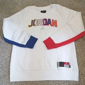 Jordan Multi-Color Casual Pullover Sweatshirt Boys Size XL - Picture 1 of 6