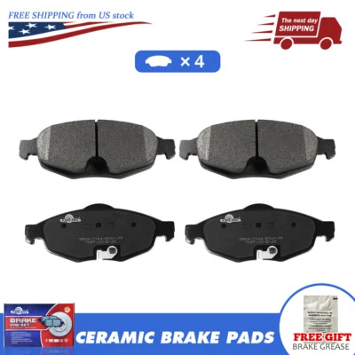 Front Ceramic Disc Brake Pads Set For 2001-2006 Chrysler Sebring Dodge Stratus - Image 1 of 4