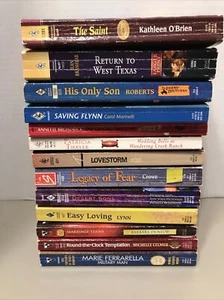 LOT K - 13 HARLEQUIN ROMANCE PAPERBACK BOOKS - Imagen 1 de 6