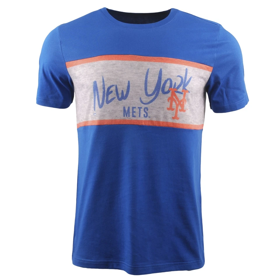Camiseta con panel de marca de palabras de los New York Mets MLB Forever Collectibles ENVÍO GRATUITO Foto 1 de 1