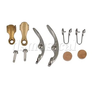 Bb Trumpet Water Key Spit Valve Assembly Set Repairing Accessories - Picture 1 of 7