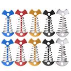 10Pcs Adjustable Plank Floor Spring Anchor Tent Pegs Buckle3215