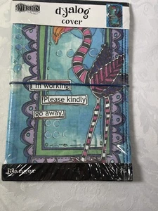 Dyan Reaveley's Dylusions Dyalog Canvas Printed Cover Frame 789541060567 - Imagen 1 de 4