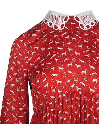 Vestido Feminino Maje Tamanho 36 FR/S Gola Plissada MFPRO02022 - Imagem 1 de 4