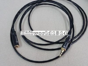 HIFI Audio 3.5mm stereo male to female mini aux japan Pure copper mini  - Picture 1 of 2