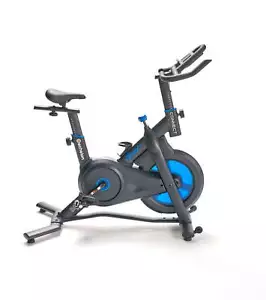 Indoor Cycling Exercise Bike 32 Resistance Levels Adjustable Seat, Device Holder - Picture 1 of 12