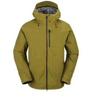 NWT Mens Volcom Arthur GORE-TEX Proshell Jacket $650 M green 3L - Picture 1 of 11