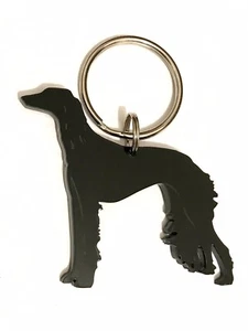 Saluki Dog Keyring Keychain Lanyard Bag Charm Gift - Picture 1 of 7