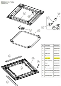 FUJITSU K9381356003 aka 9381356003 CASE MOTOR HY - Picture 1 of 2