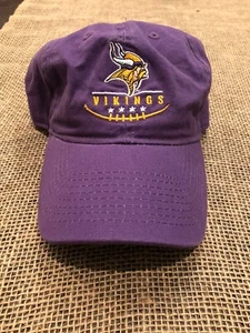 Trucker Crushed Baseball Cap Vintage Hat Retro MILLER LITE VIKINGS NFL ๐ - Picture 1 of 5