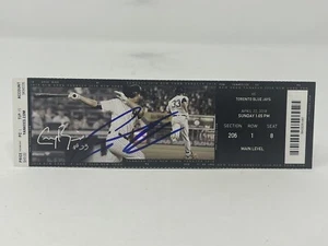 Gleyber Torres Signed MLB Debut Ticket Stub 4/22/18 NY Yankees JSA COA - Picture 1 of 4